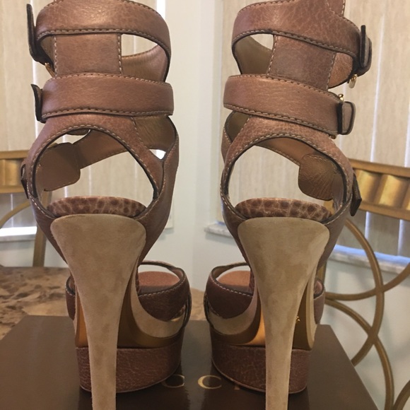 GUCCI Iman Platform Heels * Retail $1275 * 39.5 = US 8.5-9 - Picture 7 of 16